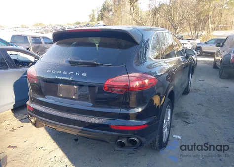 2015 Porsche Cayenne S from USA, damaged, VIN WP1AB2A25FLA56922